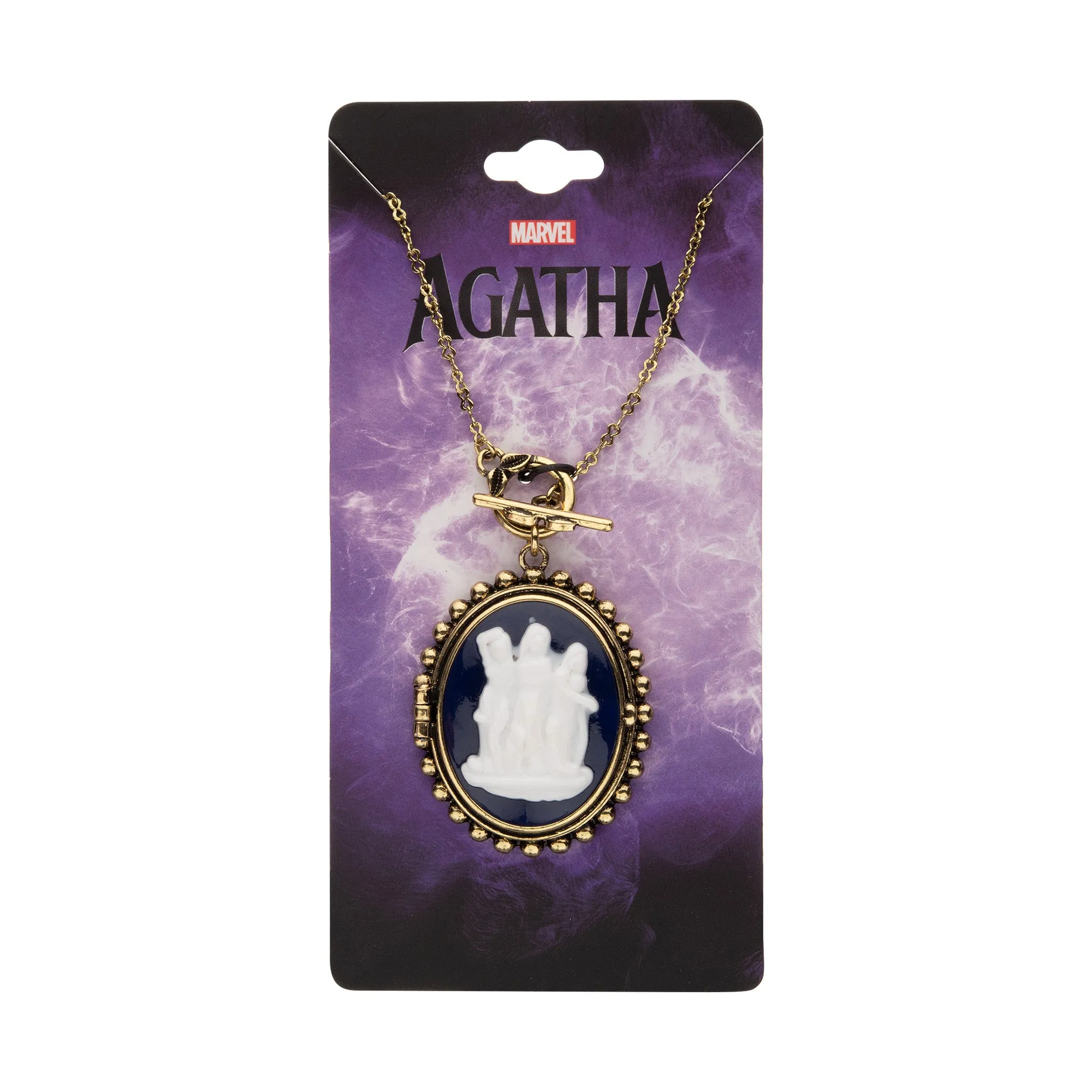 Agatha All Along Cameo Locket Replica Necklace