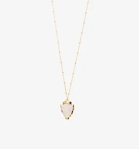 Amor Necklace ~ Rose Quartz