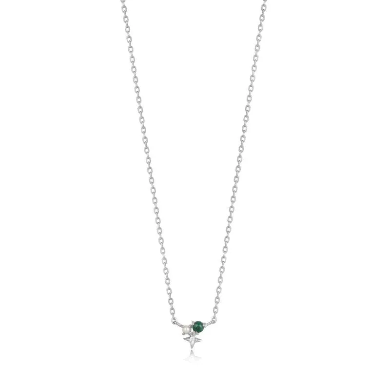 Ania Haie Malachite Star Necklace