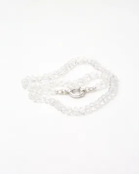 Clear Quartz Crystal Candy Necklace – Faceted