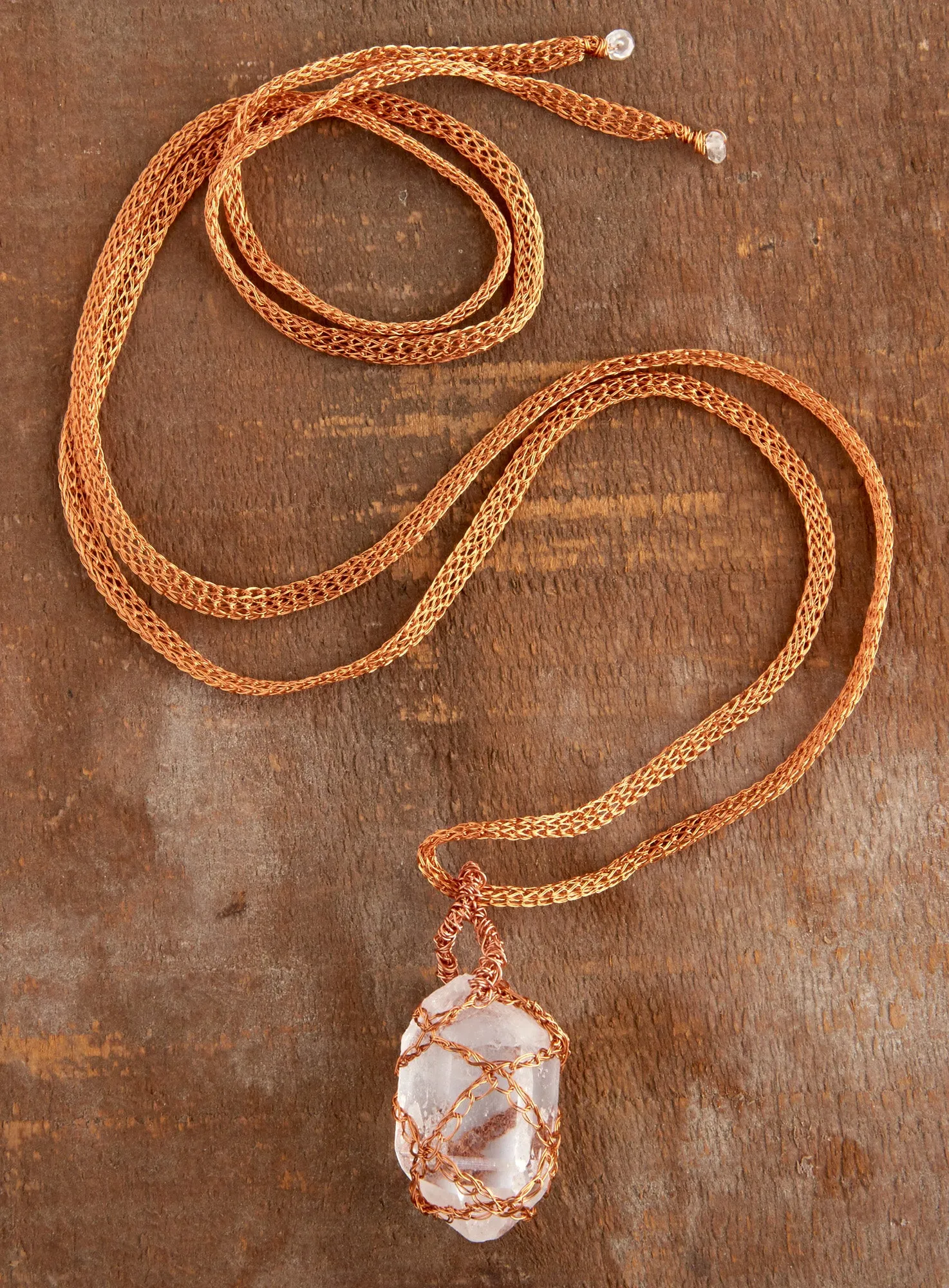 Crystal Talisman Necklace