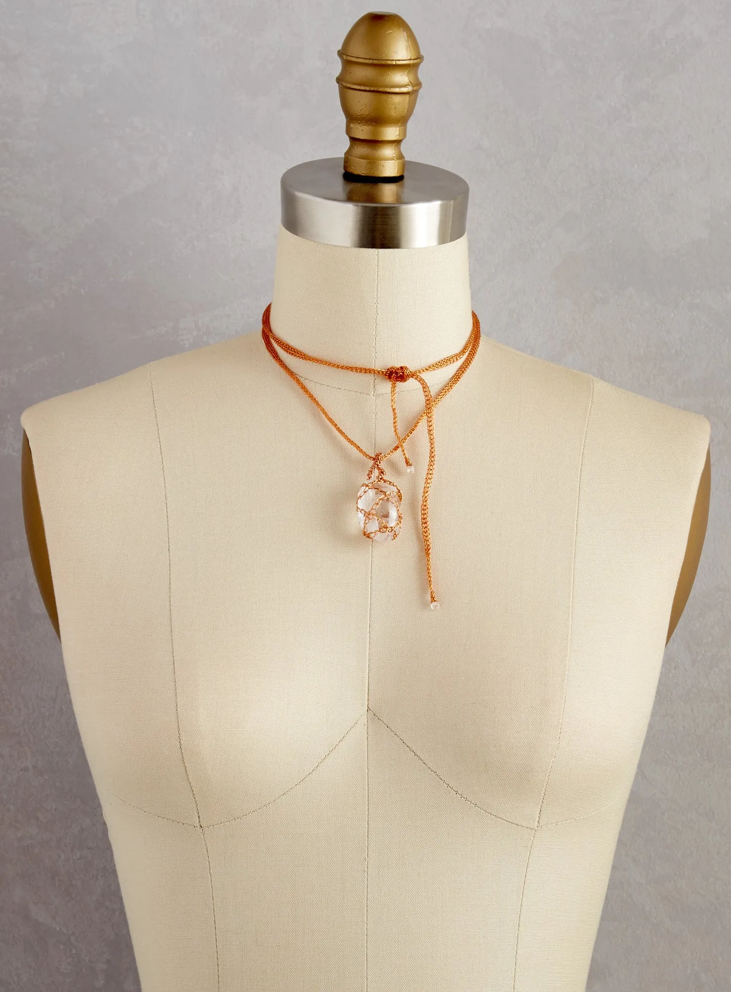 Crystal Talisman Necklace