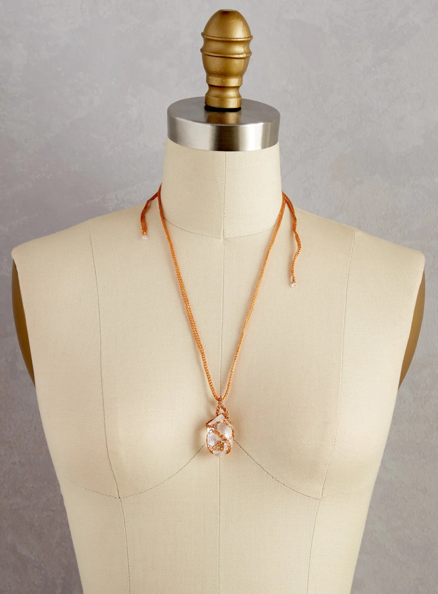 Crystal Talisman Necklace