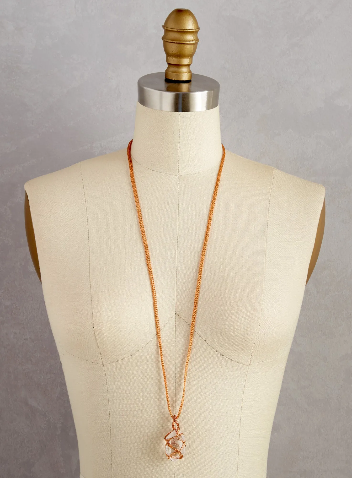 Crystal Talisman Necklace