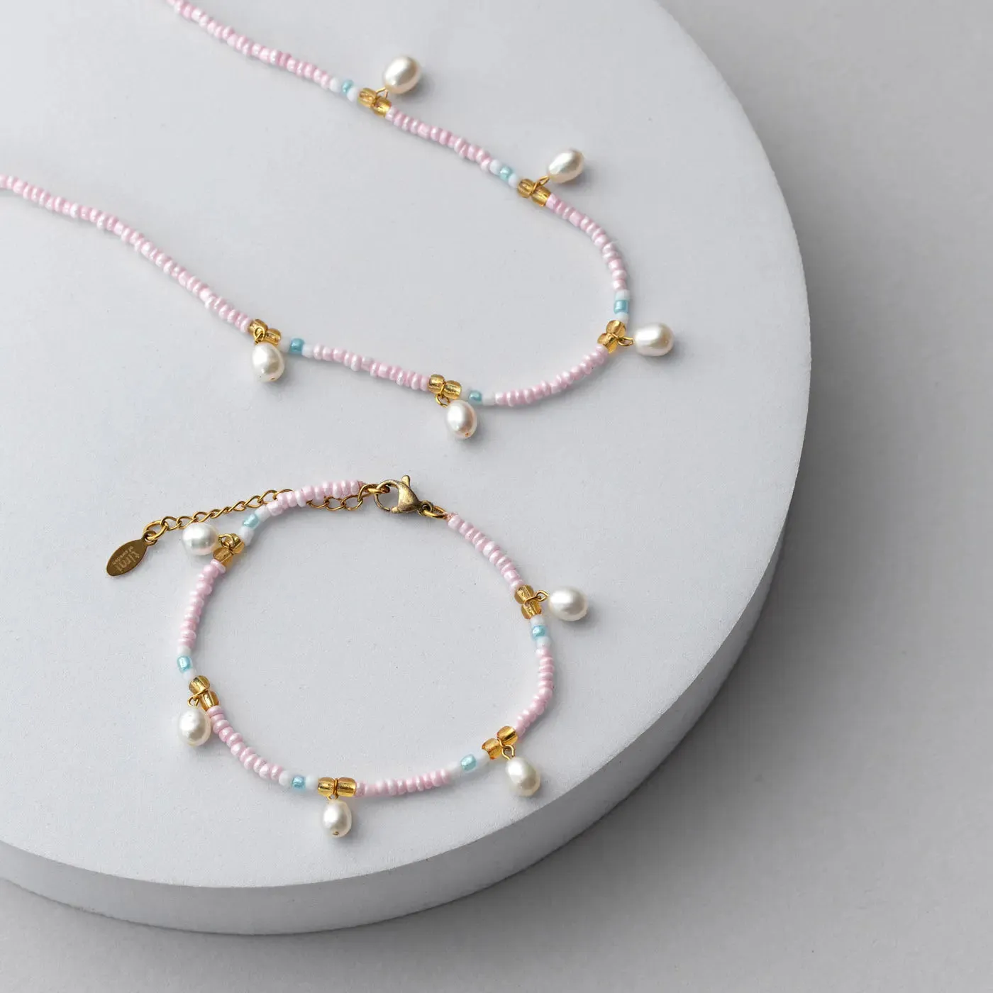 Fanny - Pearl and Bead Colorful Set