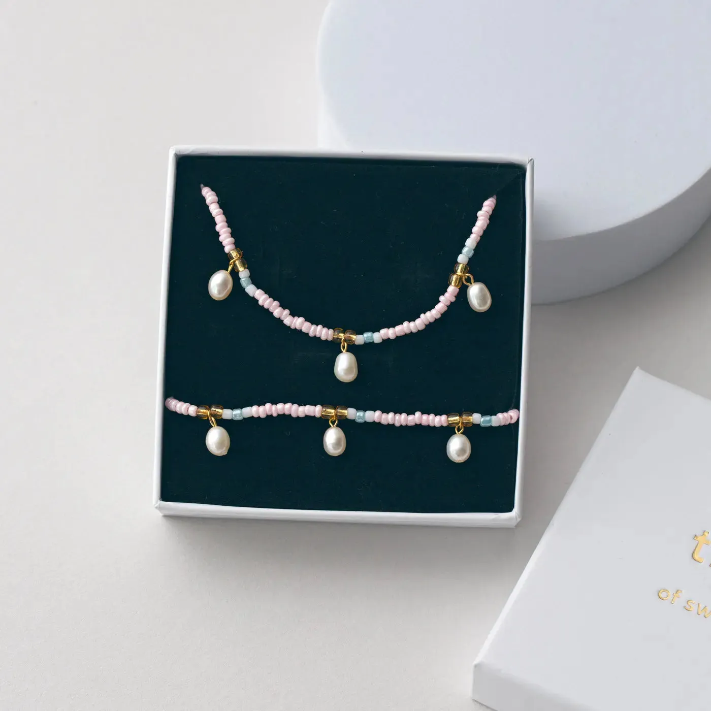 Fanny - Pearl and Bead Colorful Set