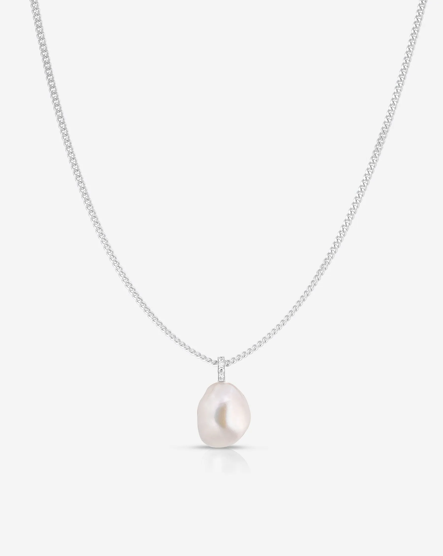 Organic Pearl   Pavé Choker