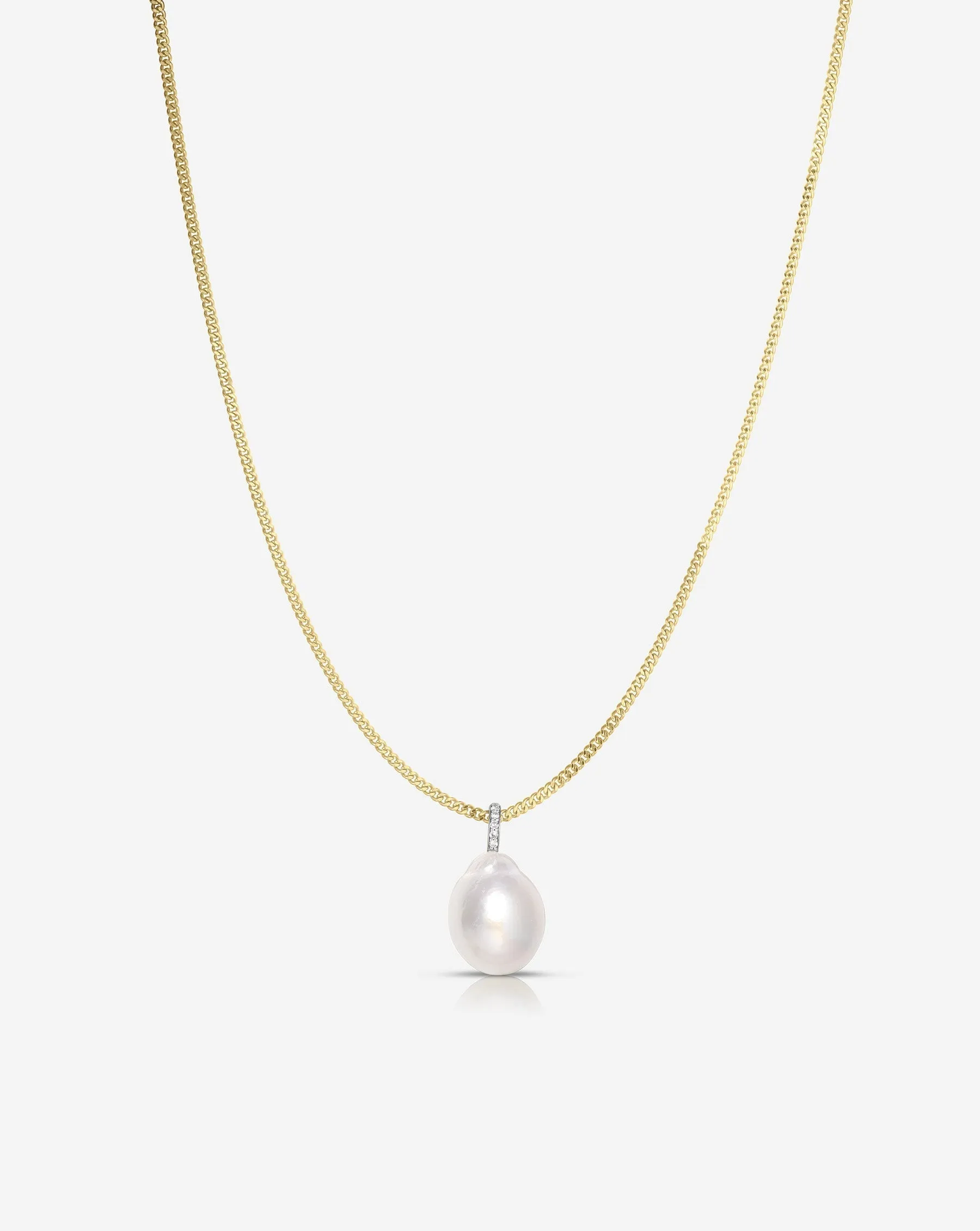 Organic Pearl   Pavé Choker