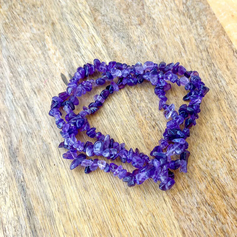 Raw Chip Necklace - 32 in.
