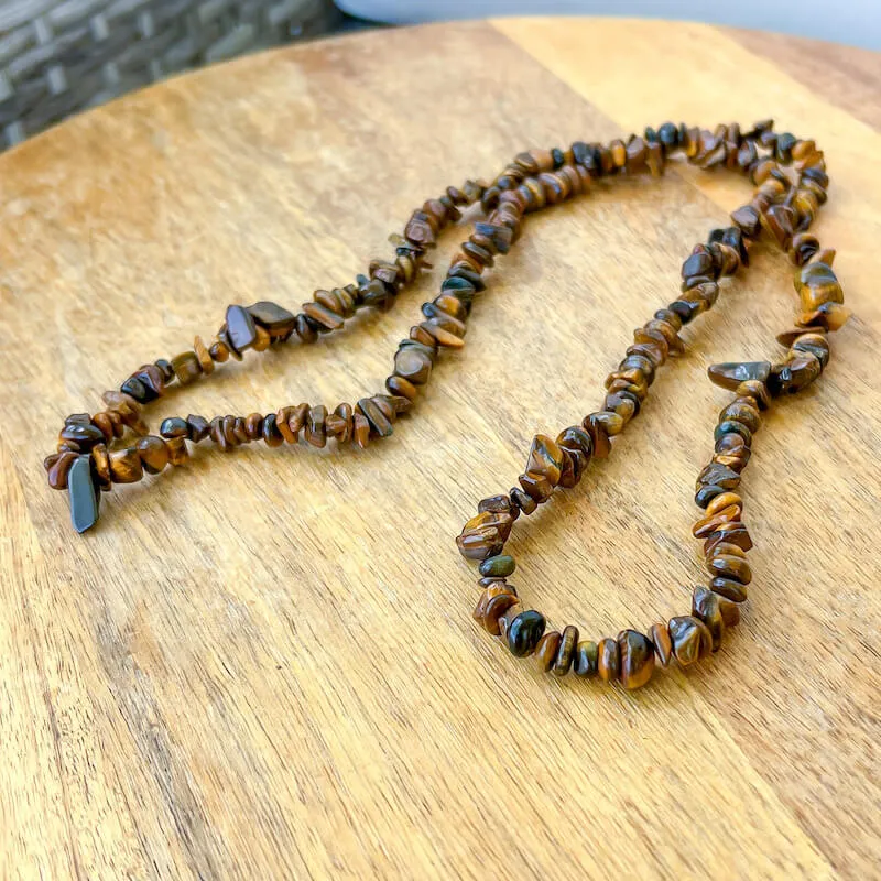 Raw Chip Necklace - 32 in.